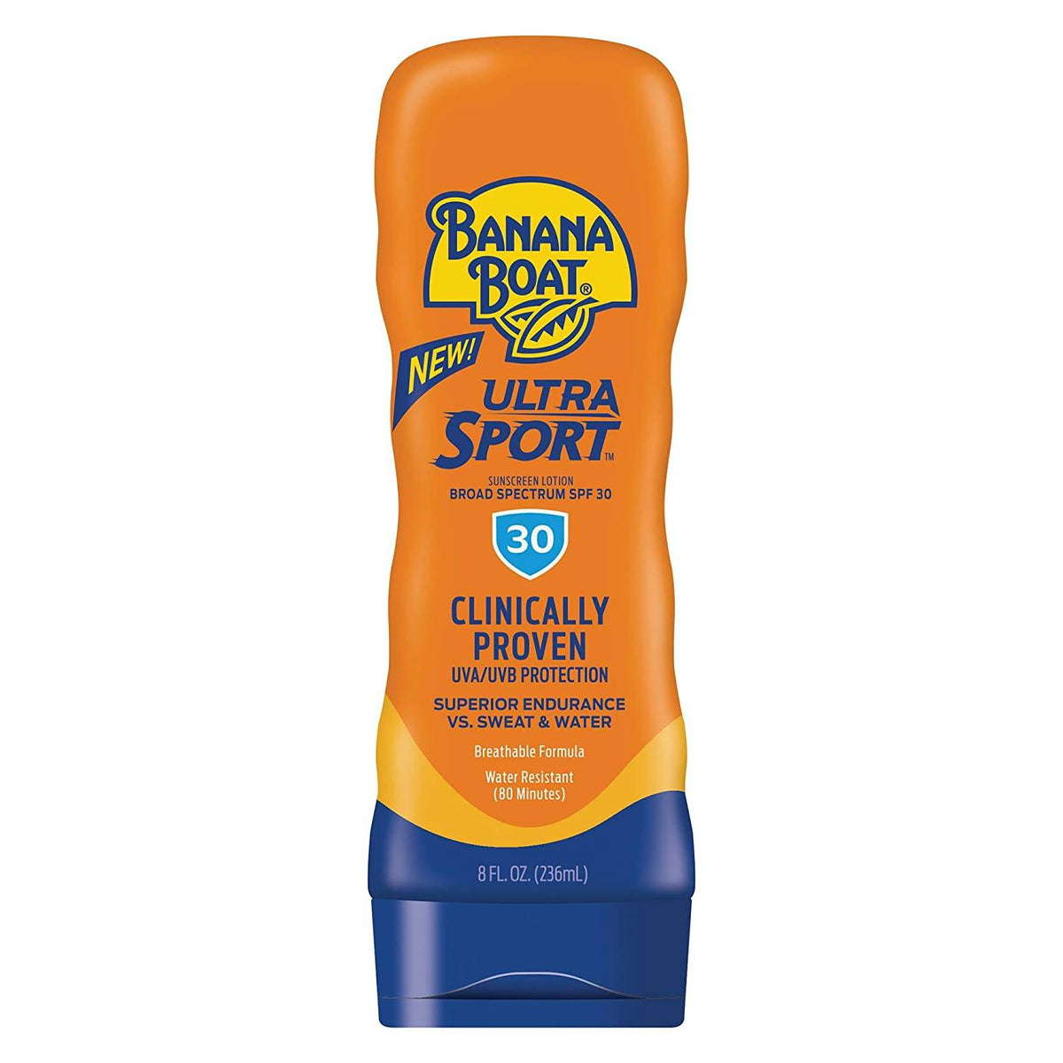Banana Boat Sport Performance Sunscreen Lotion, SPF 30, 8 oz - OTC Shoppe Express