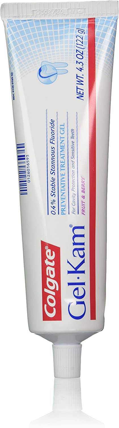 Colgate Gel-Kam Fluoride Treatment, Fruit & Berry, 4.3 oz - OTC Shoppe Express