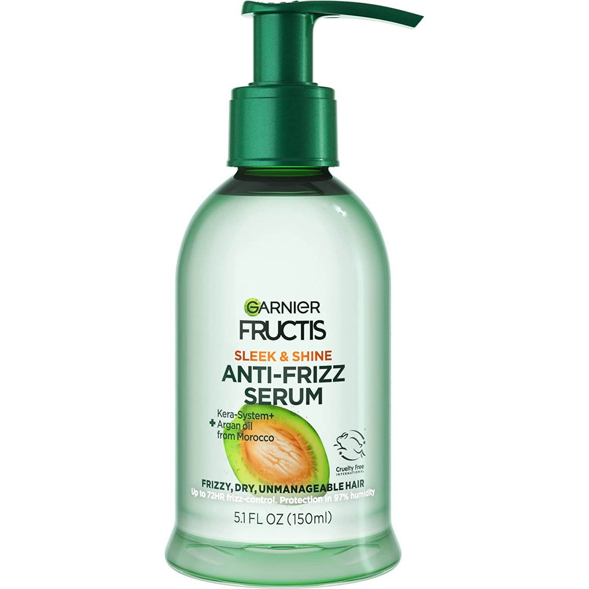 Garnier Fructis Sleek & Shine Anti-Frizz Serum, 5.1 oz - OTC Shoppe Express