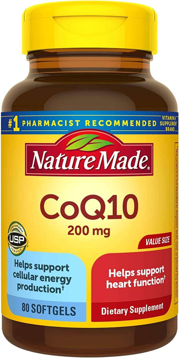 Nature Made CoQ10, 200 mg, Softgels, 80 ea - OTC Shoppe Express