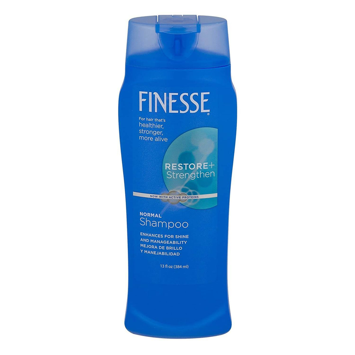 Finesse Restore+ Strengthen, Normal Shampoo, 13 oz - OTC Shoppe Express