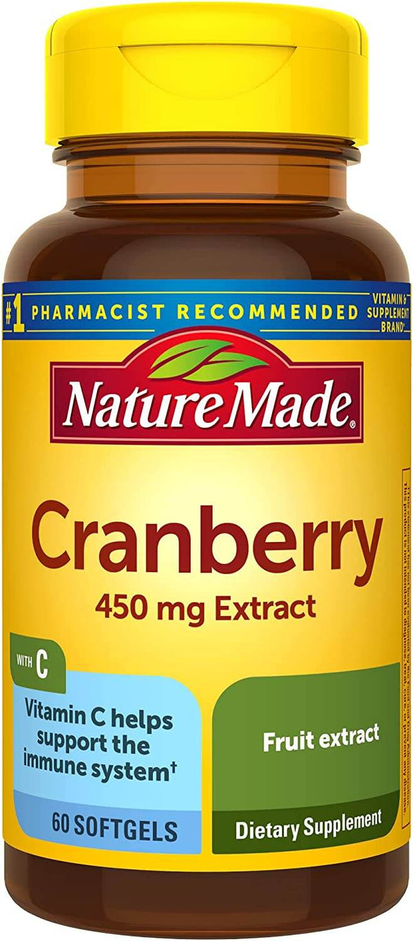 Nature Made Super Strength Cranberry, Softgels, 60 ea - OTC Shoppe Express