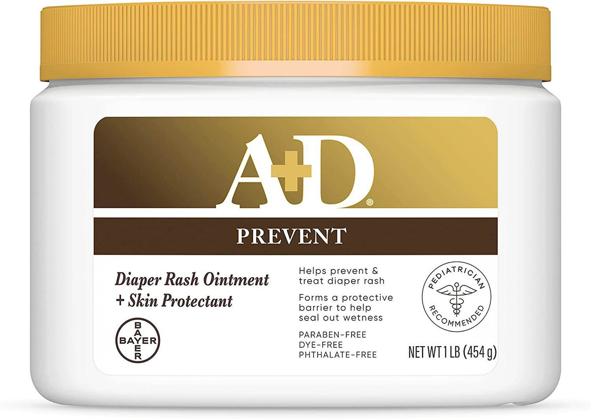 A+D Original Diaper Rash Ointment, 16 oz - OTC Shoppe Express