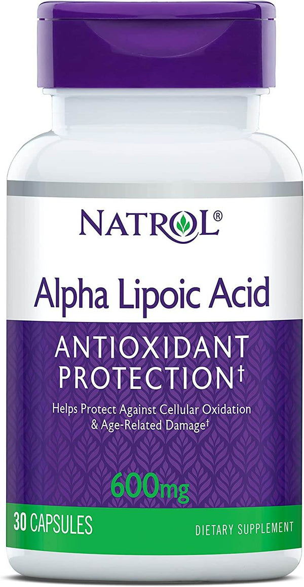 Natrol Alpha Lipoic Acid, 600 mg, 30 ea - OTC Shoppe Express