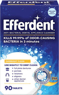 Efferdent PM Tablet, Overnight Deep Clean, Mint, 90 ea - OTC Shoppe Express