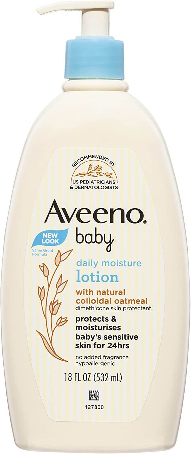 Aveeno Baby Daily Moisture Lotion, 18 oz - OTC Shoppe Express