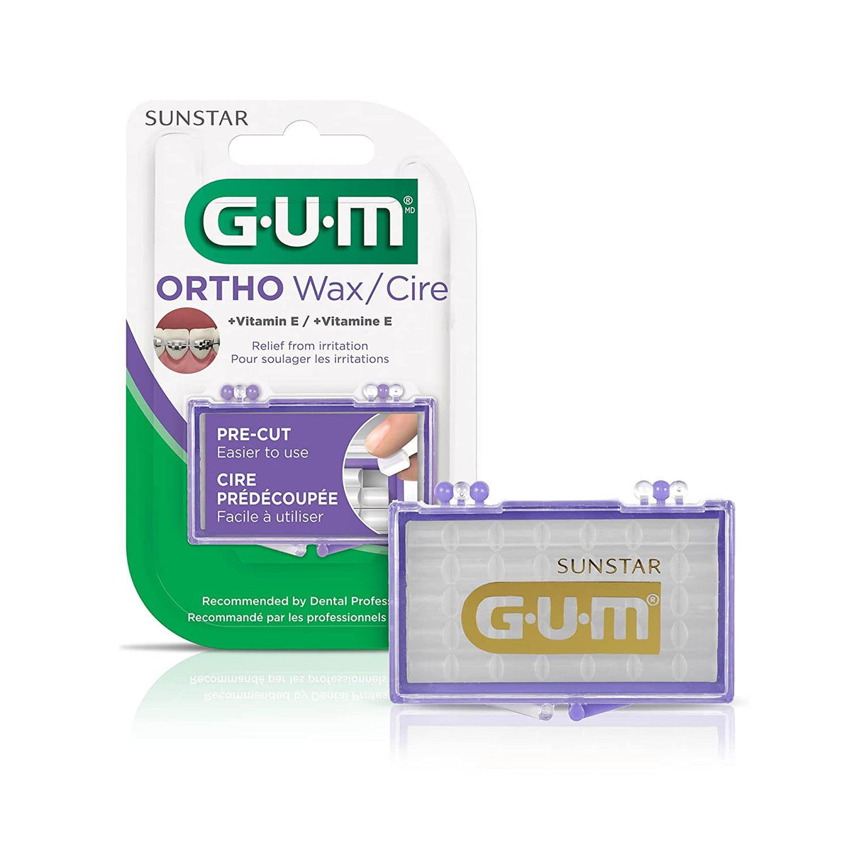 G-U-M Ortho Wax with Vitamin E, 1 ea - OTC Shoppe Express