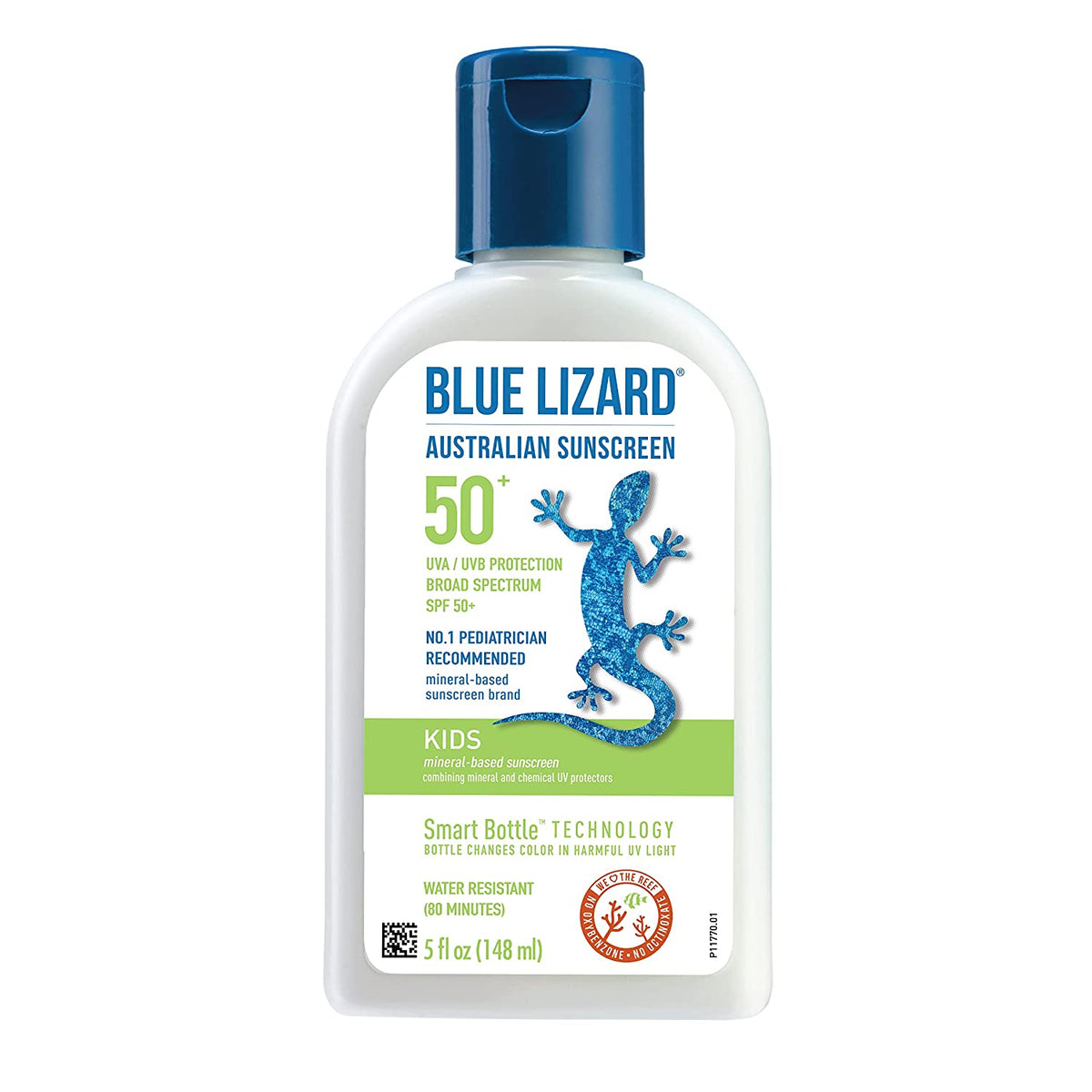 Blue Lizard Australian Kids MineralBased Sunscreen, SPF 50+, 5 oz