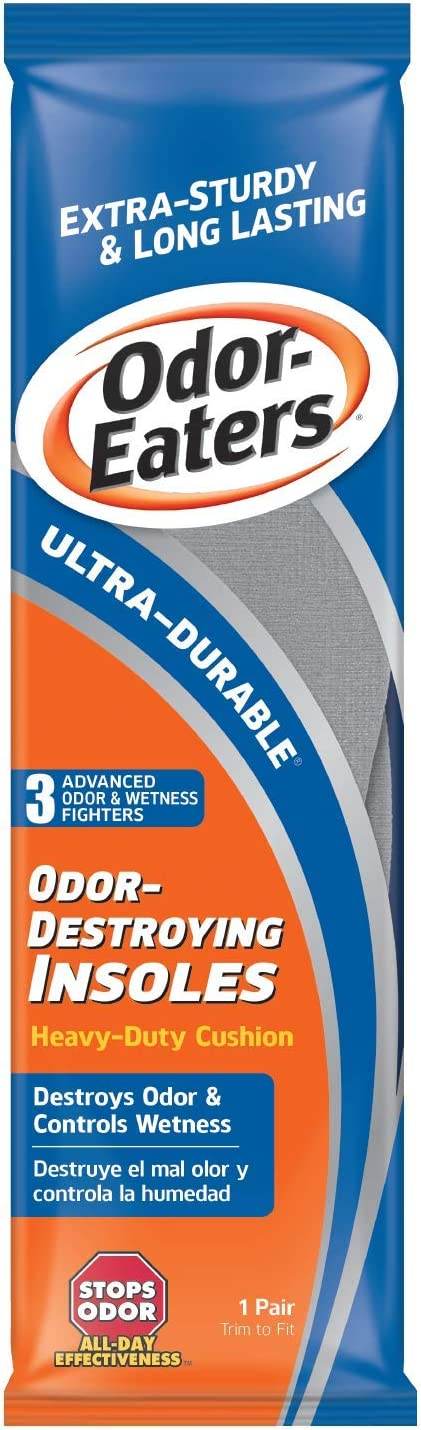 Odor-Eaters Ultra-Durable Odor-Destroying Insoles, Trim to Fit, 1 pair - OTC Shoppe Express