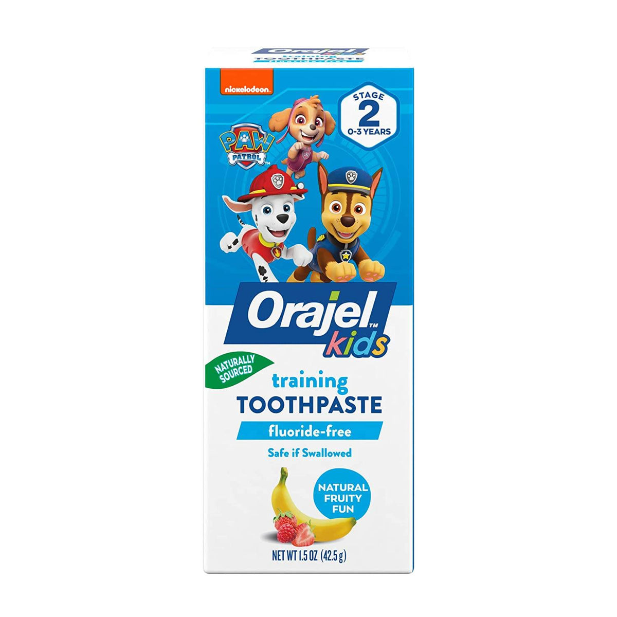 Orajel Toddler Training Toothpaste, Tooty Fruity, 1.5 oz - OTC Shoppe Express