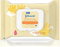 Johnson's Hand and Face Wipes, Disposable, 25 ea - OTC Shoppe Express