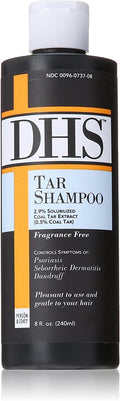 DHS Tar Shampoo, Fragrance Free, 8 oz - OTC Shoppe Express