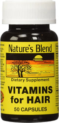 Nature's Blend Vitamins For Hair, Capsules, 50 ea