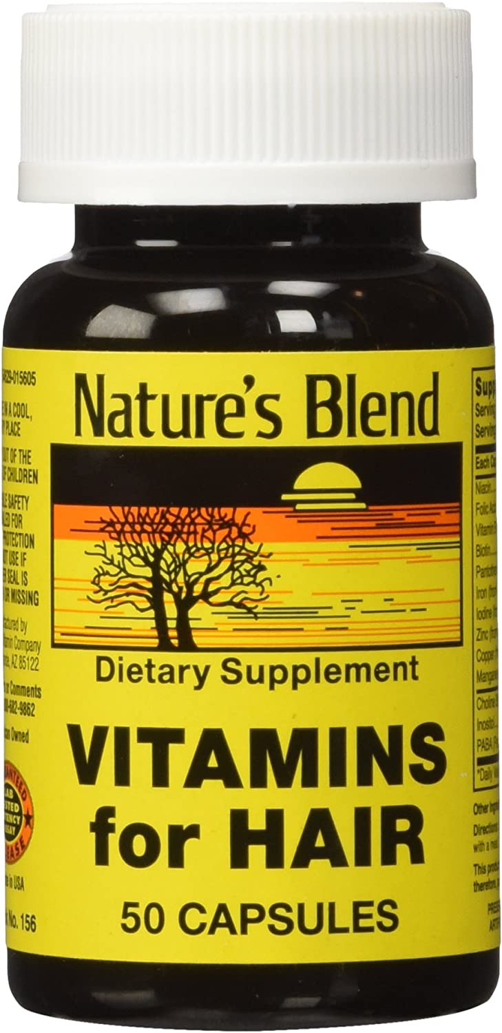Nature's Blend Vitamins For Hair, Capsules, 50 ea