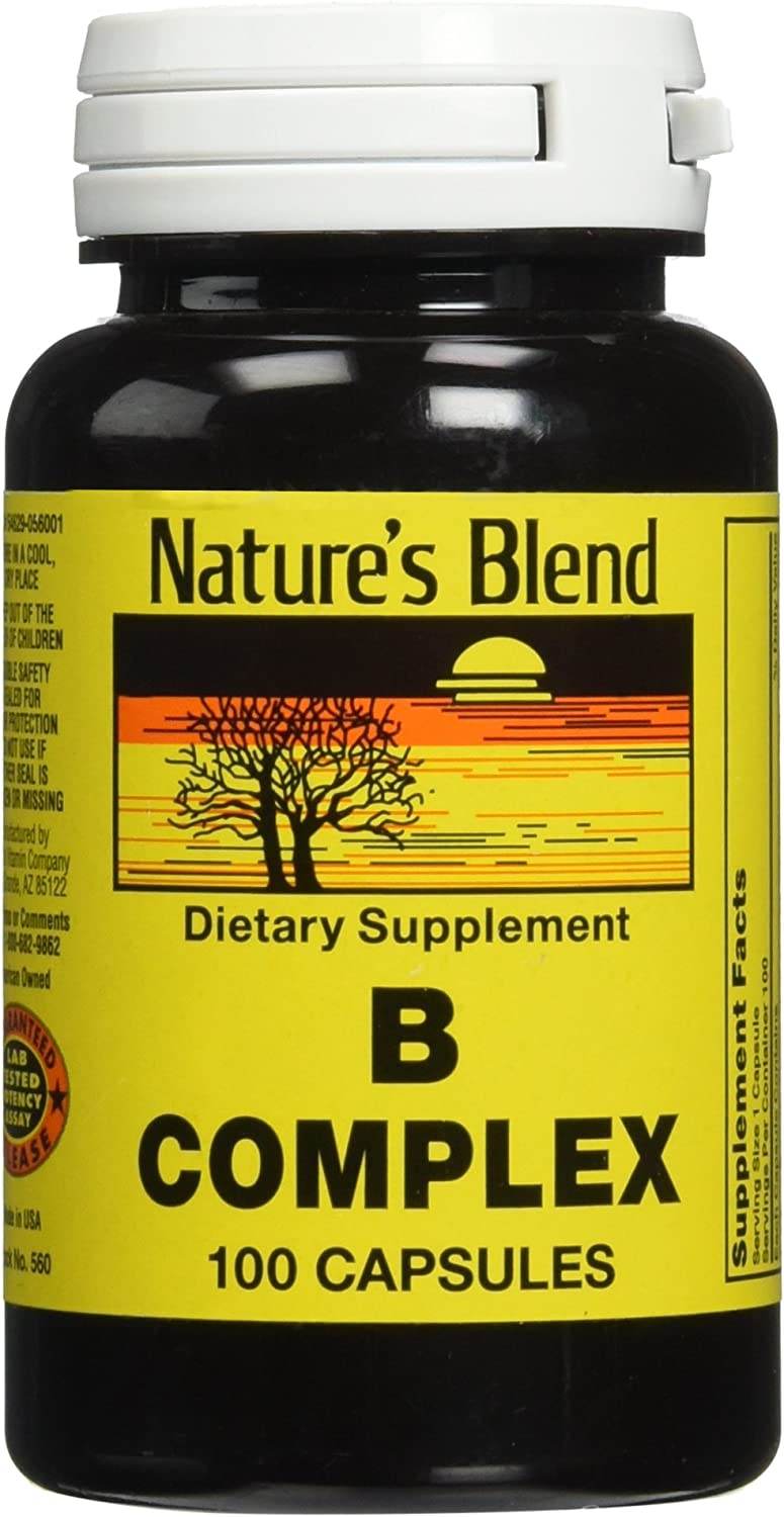 Nature's Blend B Complex, Capsules, 100 ea - OTC Shoppe Express