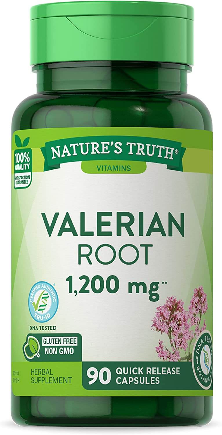 Nature's Truth Valerian Root, 1200 mg, Quick Release Capsules, 90 ea - OTC Shoppe Express