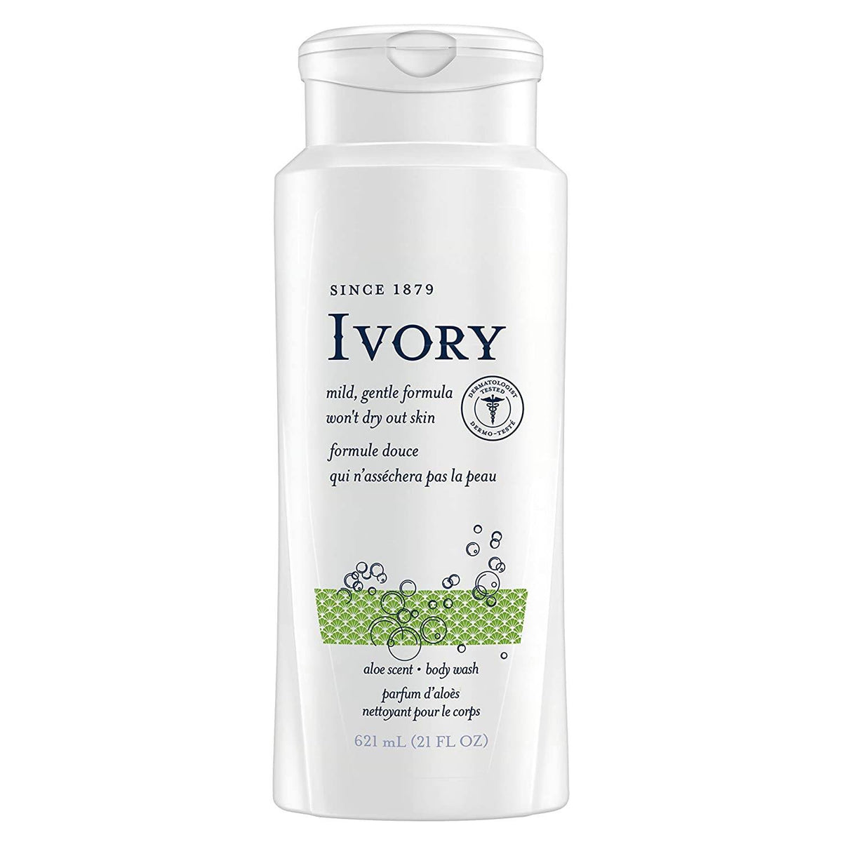 Ivory Scented Body Wash, Aloe, 21 oz - OTC Shoppe Express