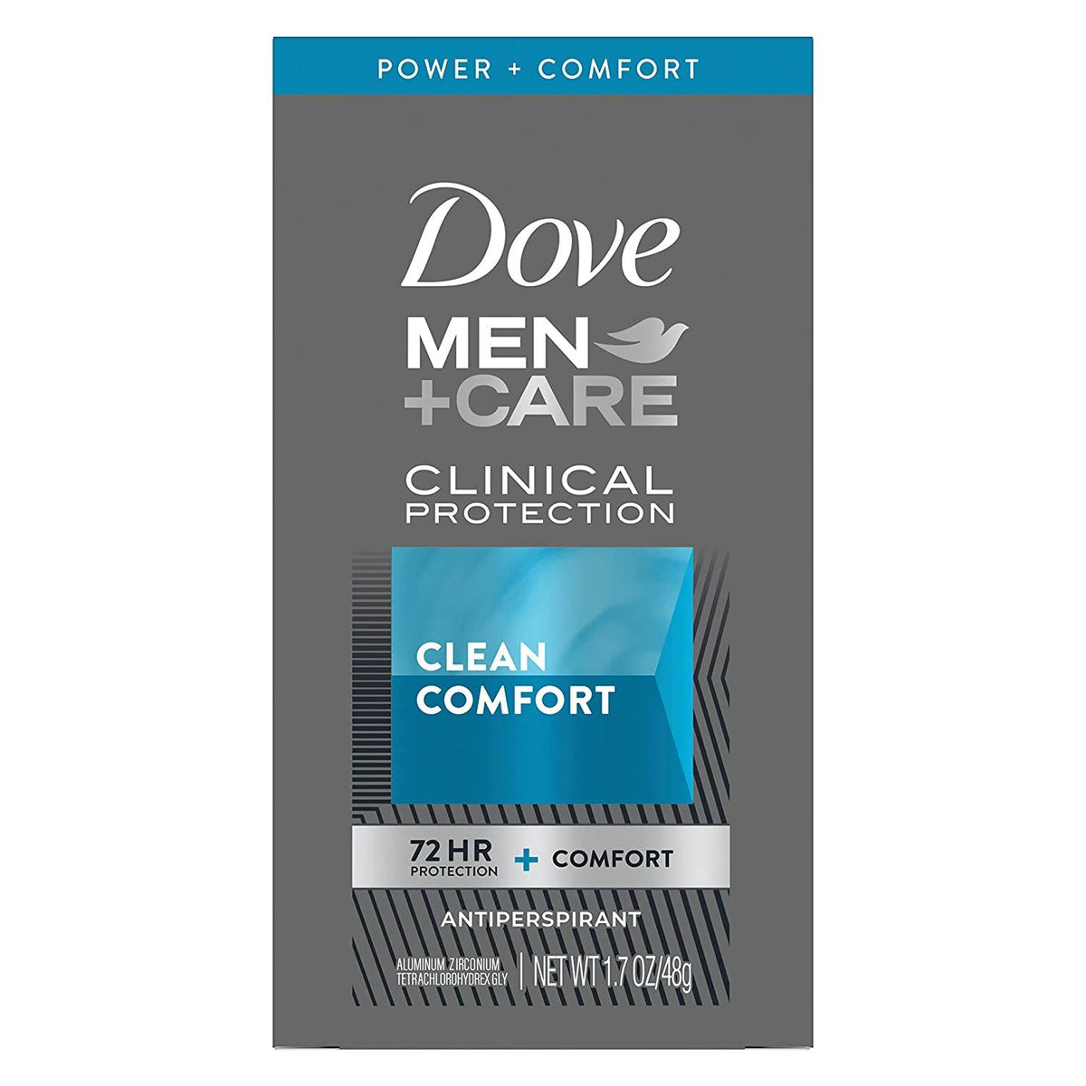Dove Men+Care Clinical Protection Deodorant, Clean Comfort, 1.7 oz - OTC Shoppe Express