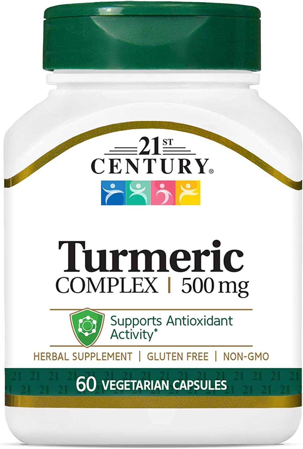 21st Century Turmeric Complex, 500 mg, Veggie Capsules, 60 ea - OTC Shoppe Express