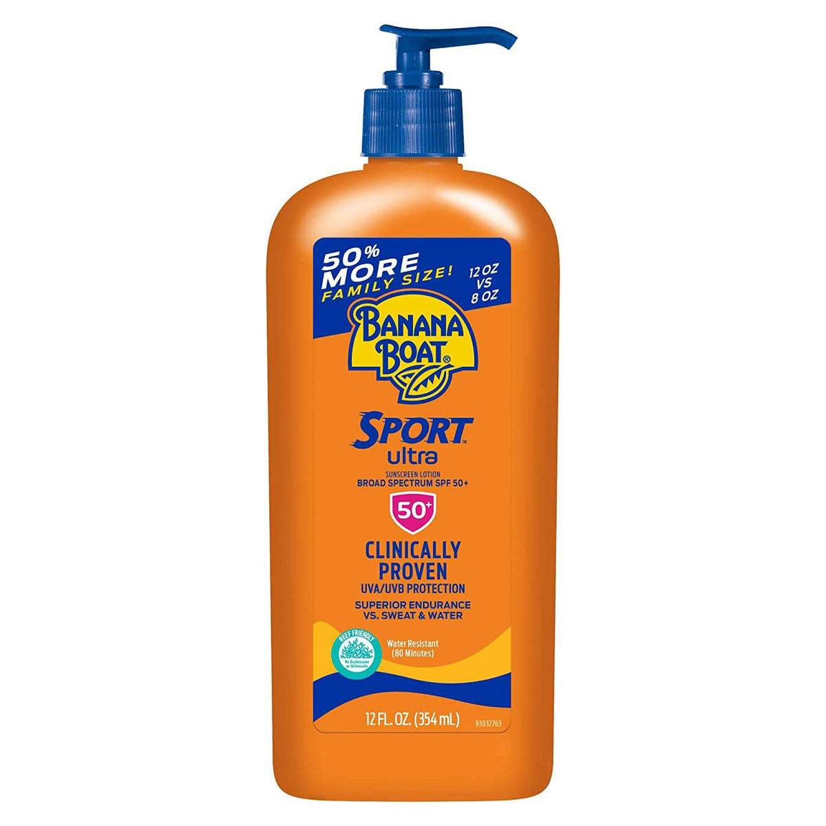 Banana Boat Sport Performance Sunscreen Lotion, SPF 50, 12 oz - OTC Shoppe Express