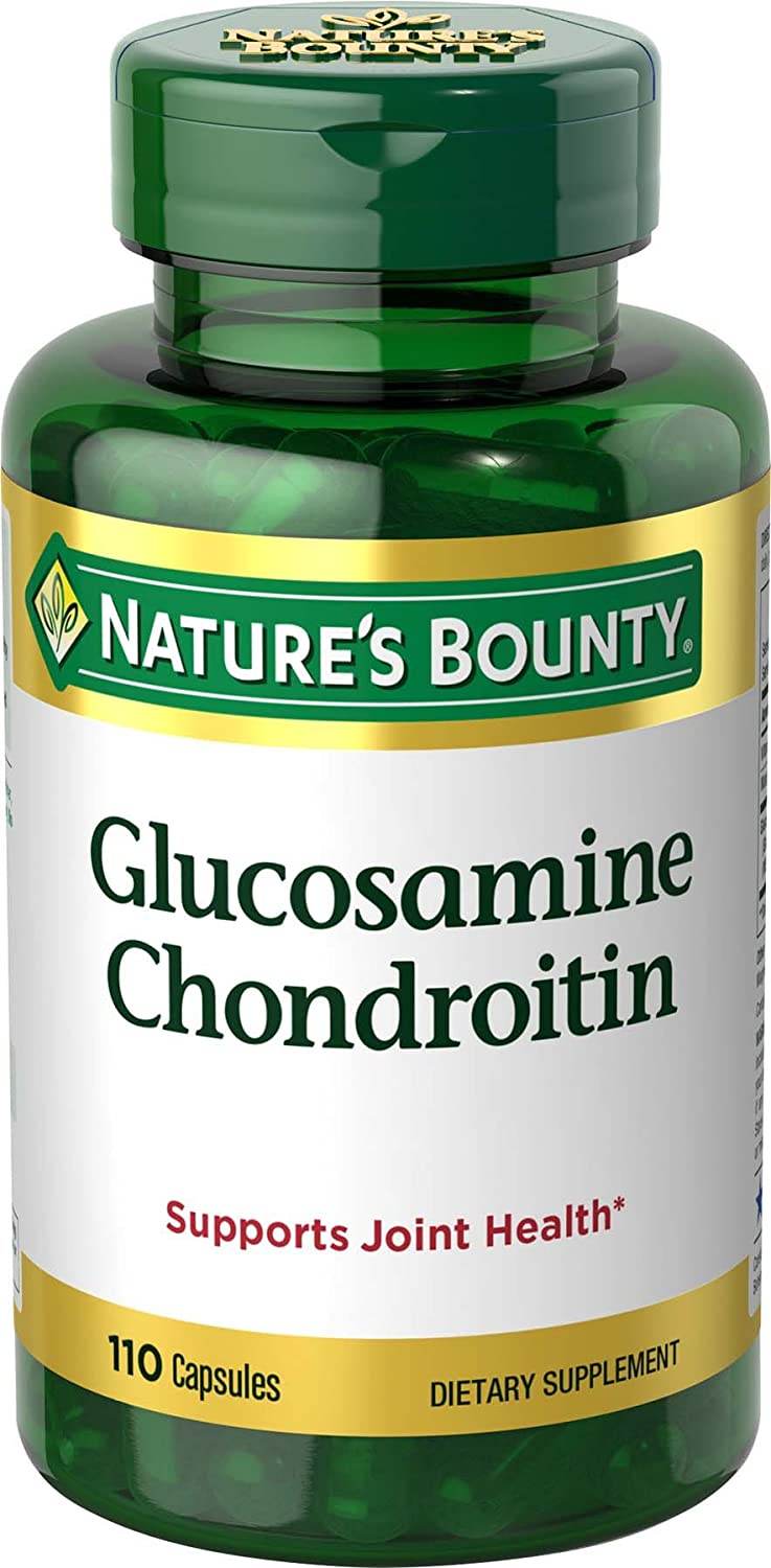 Nature's Bounty Glucosamine Chondroitin, Capsules, 110 ea - OTC Shoppe Express