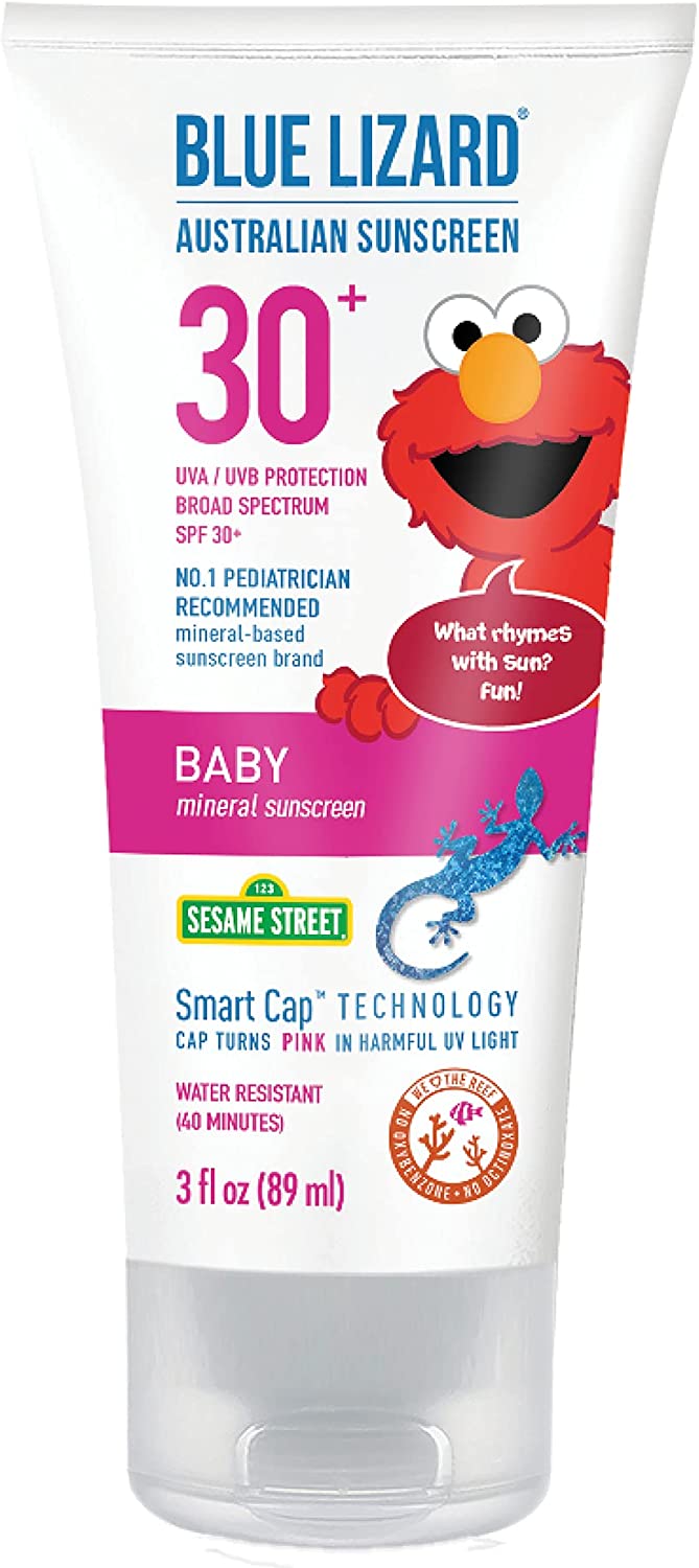 Blue Lizard Australian Sunscreen, Baby, Fragrance-Free, SPF 30+, 3 oz
