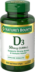 Nature Made D3 2000 IU, Vitamin Supplement, Tablets, 220 ea - OTC Shoppe Express