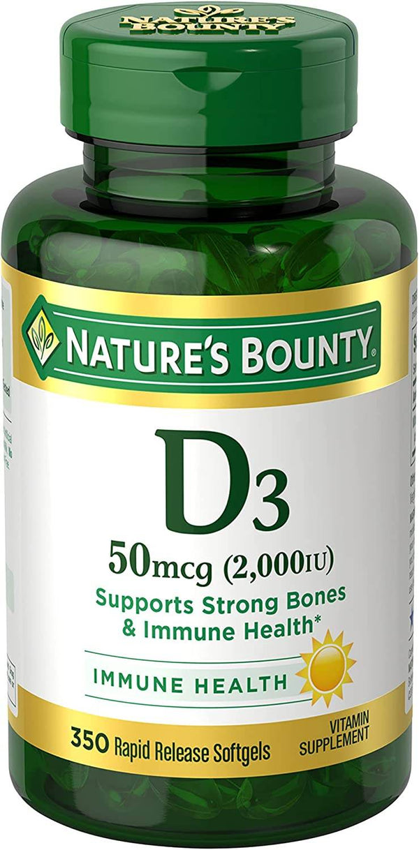 Nature Made D3 2000 IU, Vitamin Supplement, Tablets, 220 ea - OTC Shoppe Express
