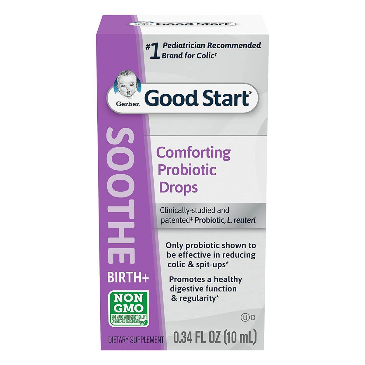 Gerber Soothe Probiotic Colic Drops, 0.34 oz - OTC Shoppe Express
