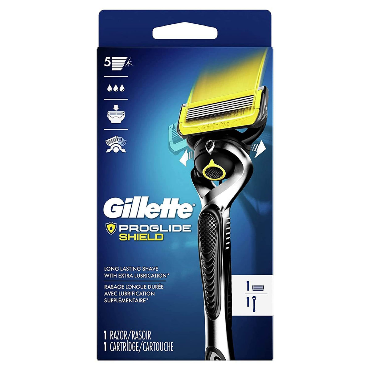 Gillette Fusion ProShield Men's Razor with Blade Refill, 1 ea - OTC Shoppe Express