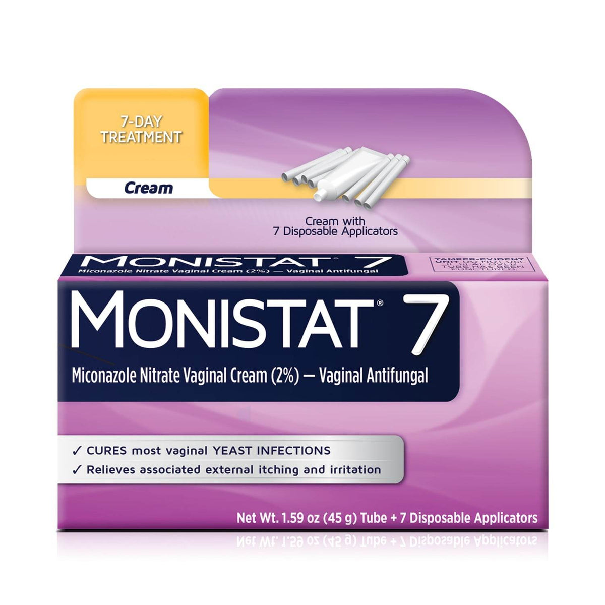Monistat 7 Vaginal Antifungal Cream, 1 Kit - OTC Shoppe Express