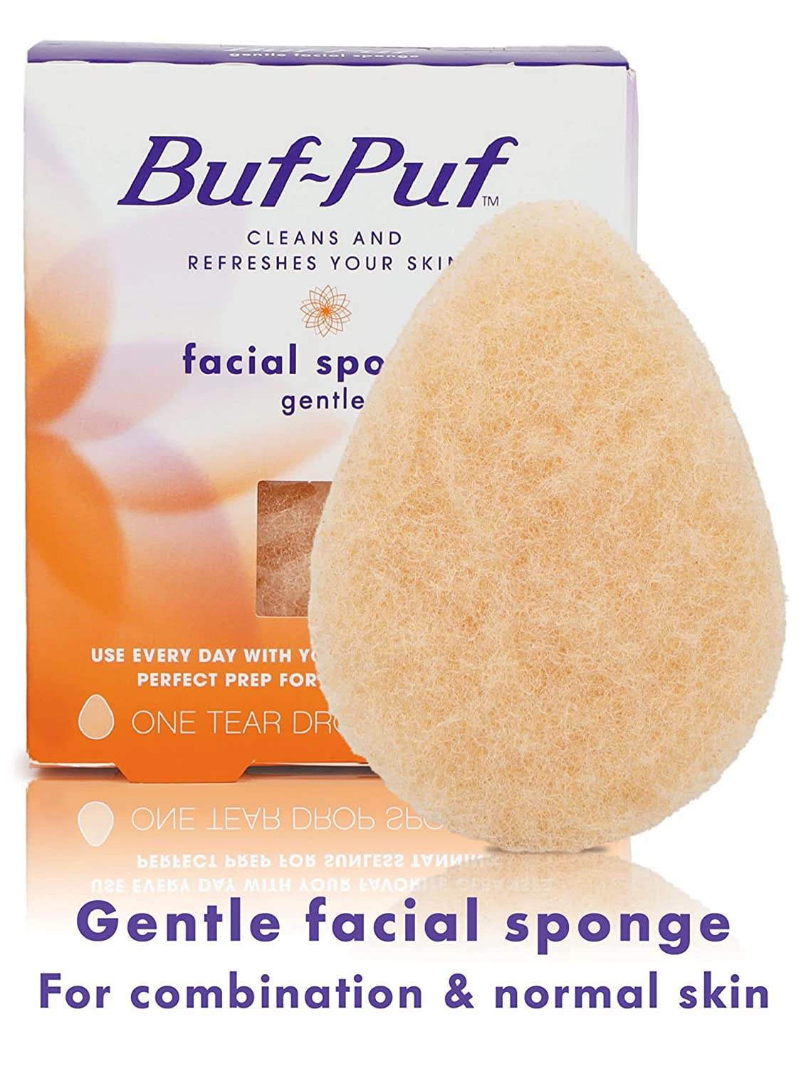 Buf-Puf Cleans and Refreshen Your Skin, Facial Sponge, Gentle, 1 ea - OTC Shoppe Express