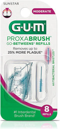 G-U-M Go Betweens Proxabrush Refills, Moderate, 8 ea - OTC Shoppe Express