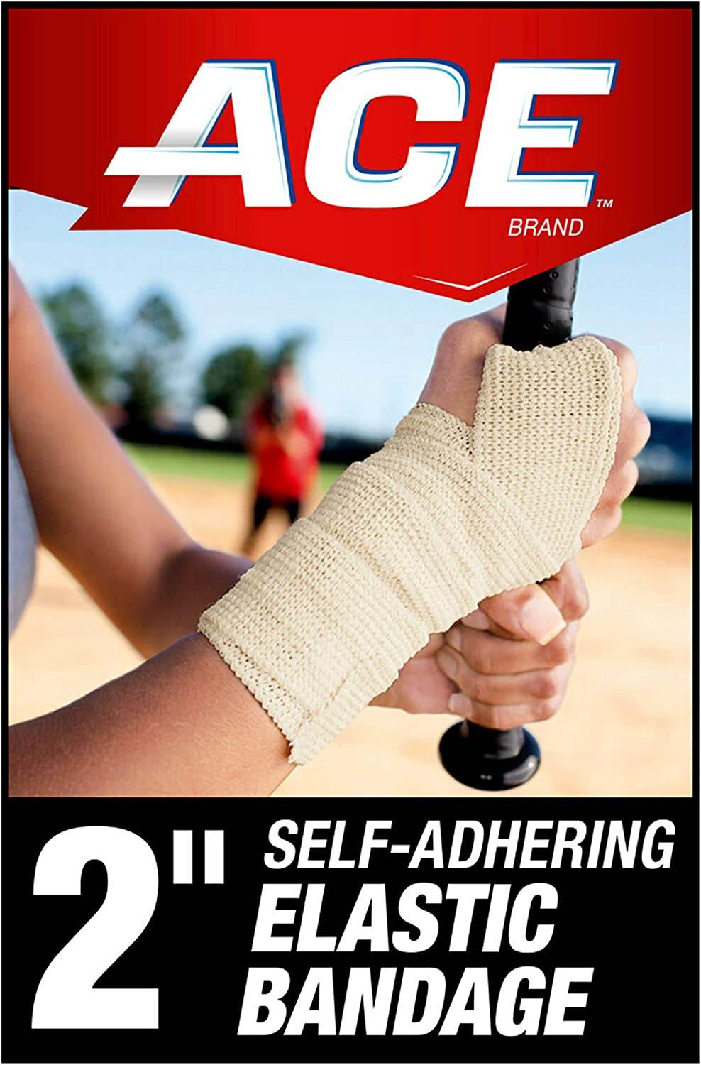 3M ACE Brand Self-Adhering Elastic Bandage, 2 inch Width, 1 ea - OTC Shoppe Express