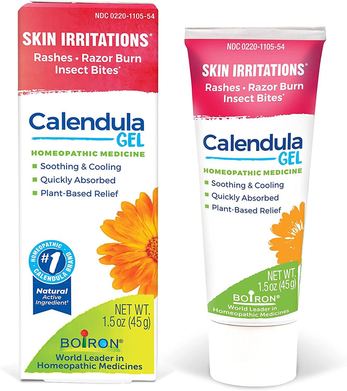 Boiron Calendula Gel Homeopathic Medicine, 1.5 oz - OTC Shoppe Express