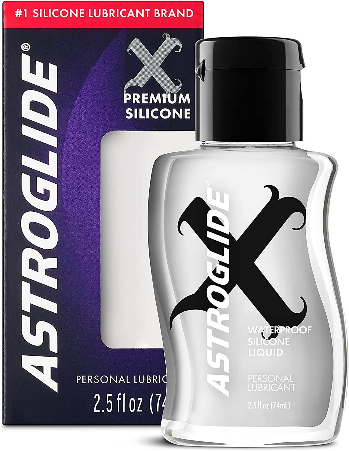 Astroglide X Premium Silicone Personal Lubricant, 2.5 oz - OTC Shoppe Express