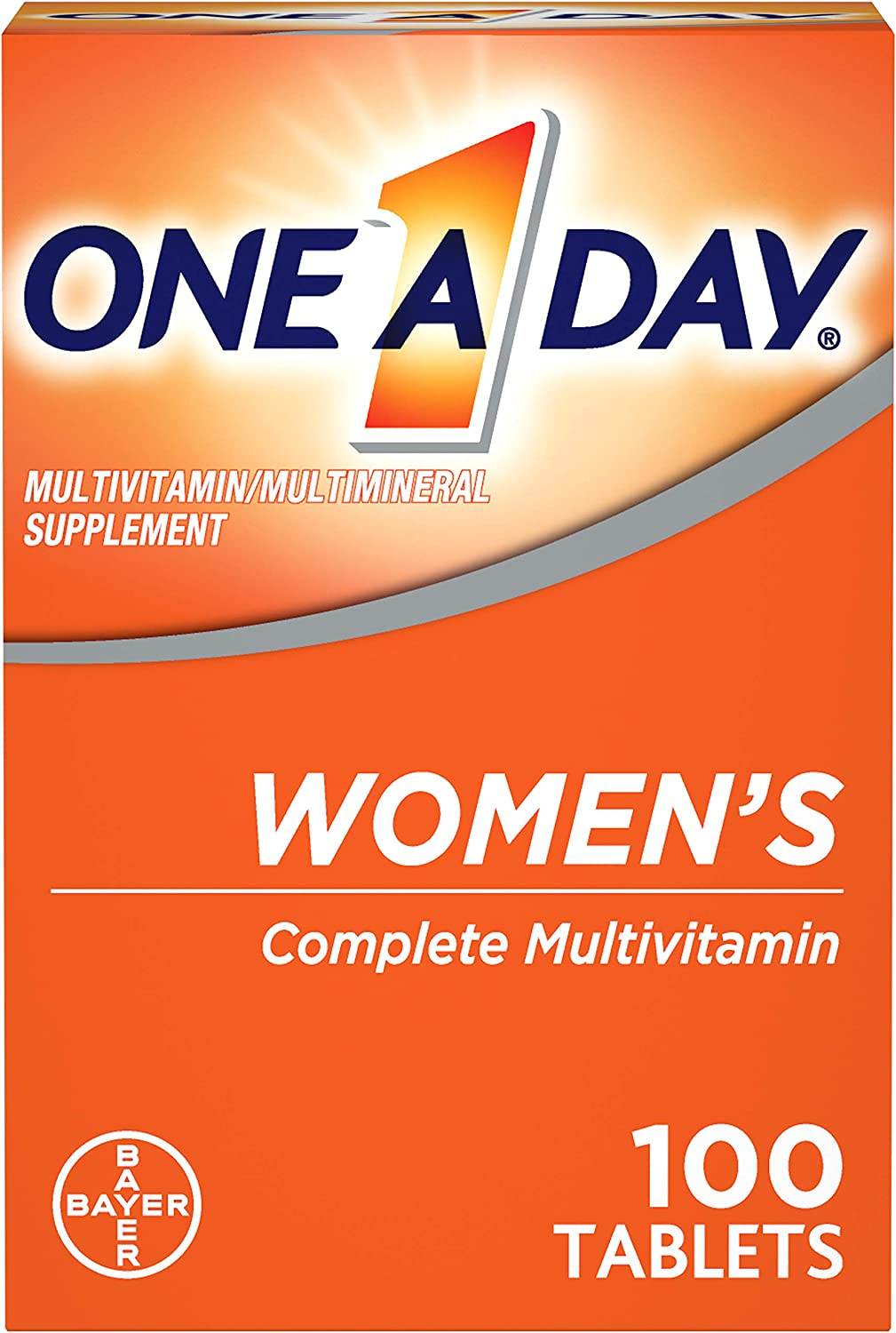 One A Day Women's Multivitamin Supplement, Tablets, 100 ea - OTC Shoppe Express