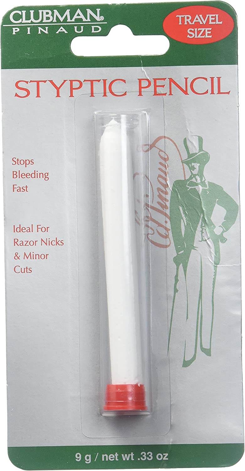 Clubman Pinaud Styptic Pencil, Travel Size, 0.33 oz - OTC Shoppe Express