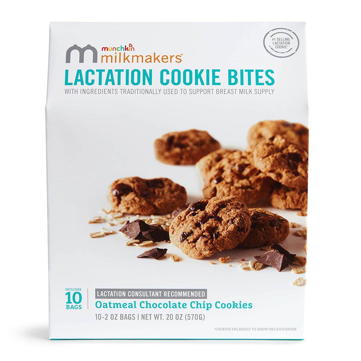 Milkmakers Oatmeal Chocolate Chip Cookies, 10 ea - OTC Shoppe Express