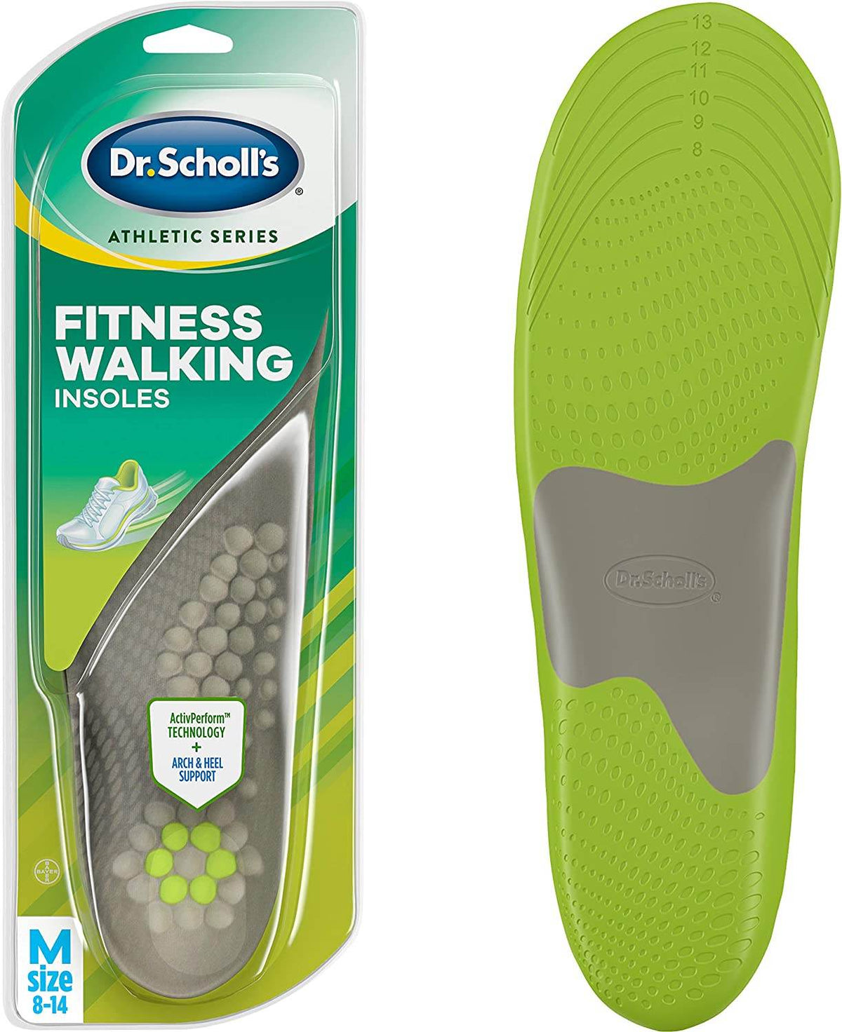 Dr. Scholl's Athletic Series Fitness Walking Insoles for Men, 1 pair - OTC Shoppe Express