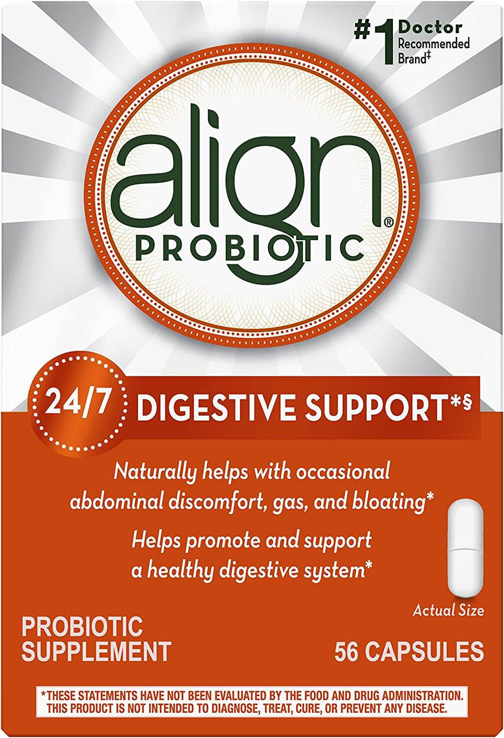 Align Probiotics, Probiotic Supplement, 24/7 Digestive Support, 56 ea - OTC Shoppe Express