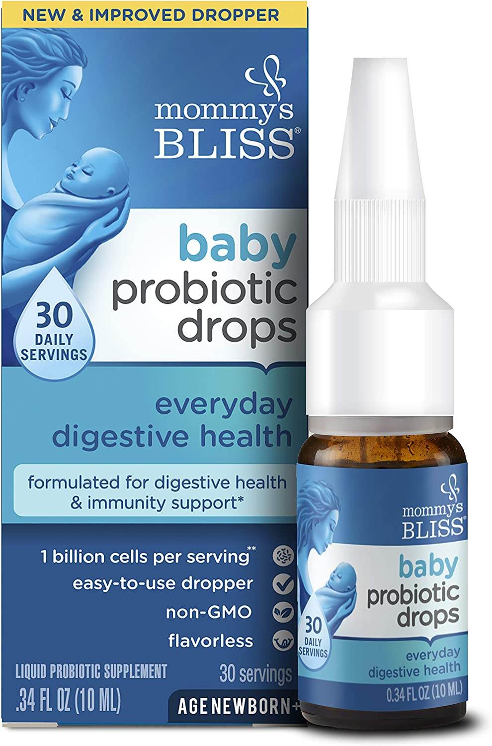 Mommy's Bliss Baby Probiotic Drops, 0.34 oz - OTC Shoppe Express