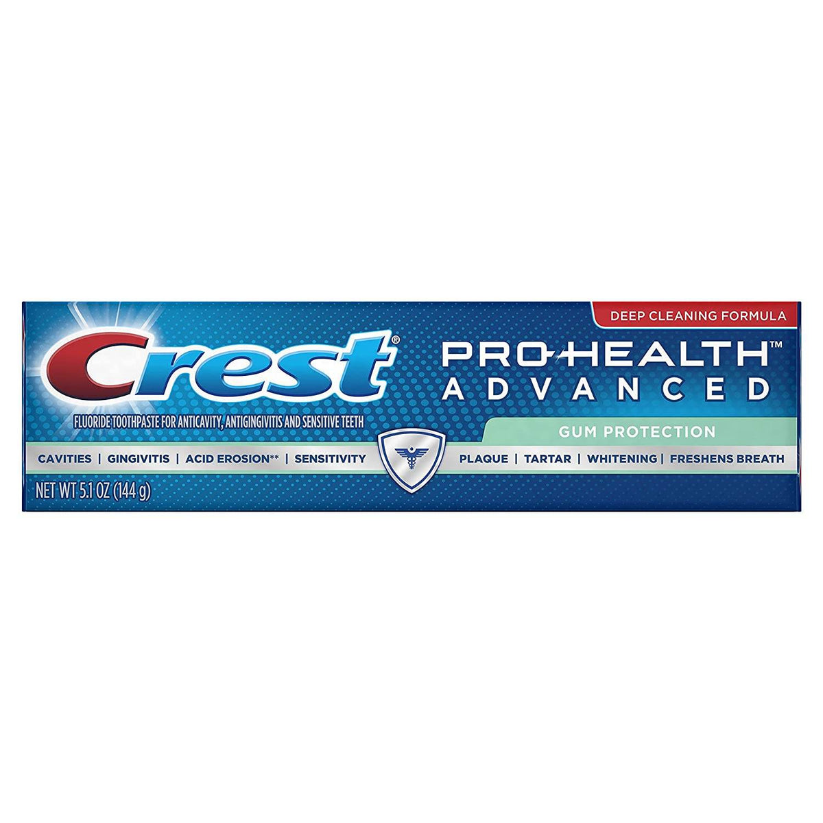 Crest Pro-Health Advanced Toothpaste, Gum Protection, 5.1 oz - OTC Shoppe Express