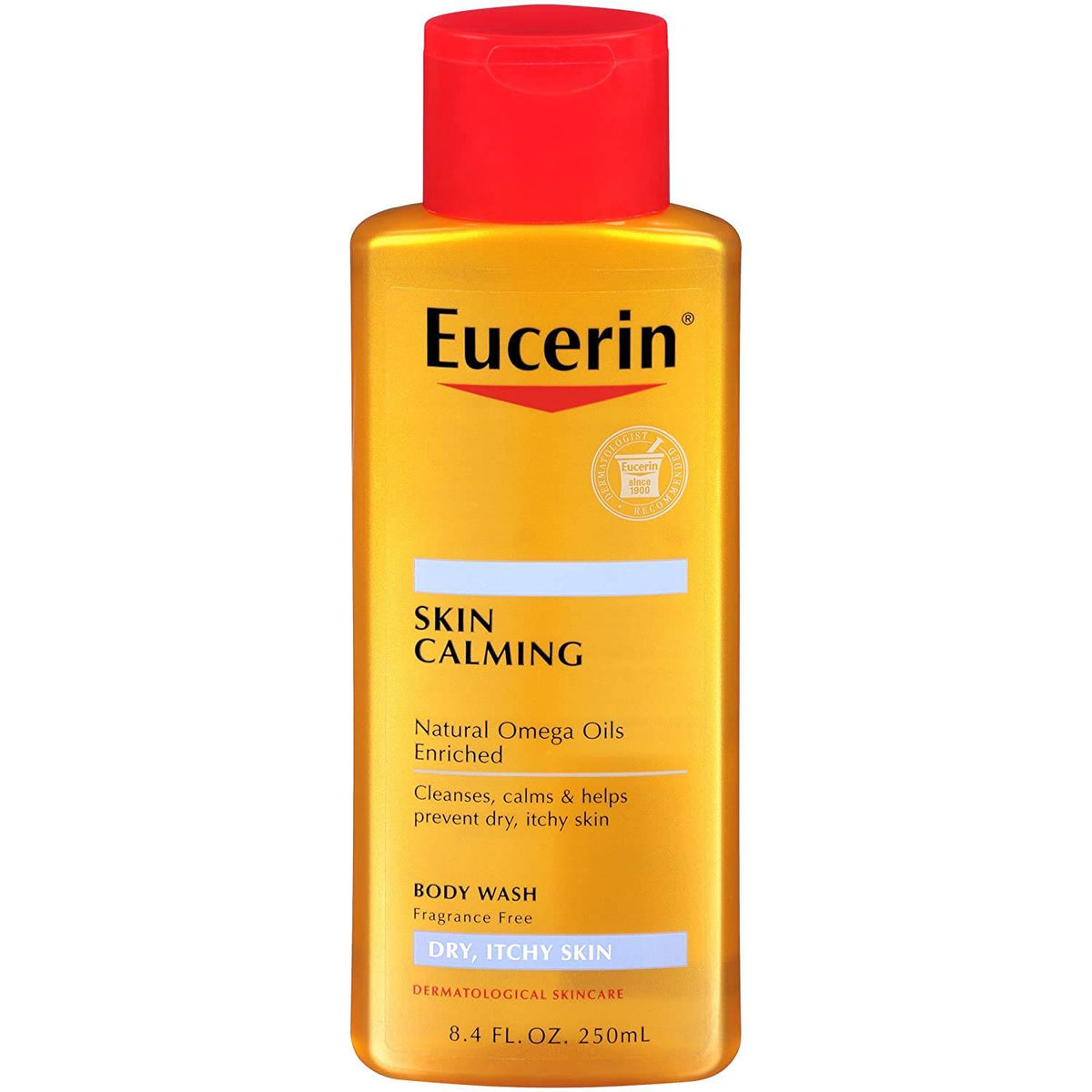 Eucerin Skin Calming Body Wash, 8.4 oz - OTC Shoppe Express