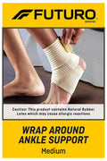 FUTURO Wrap Around Ankle Support, Moderate, Medium, 1 ea - OTC Shoppe Express