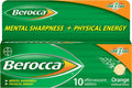 Berocca Mental Sharpness + Physical Energy, Tablets, Orange, 10 ea - OTC Shoppe Express