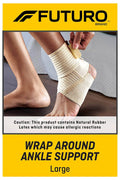 FUTURO Wrap Around Ankle, Moderate Support, Large, 1 ea - OTC Shoppe Express
