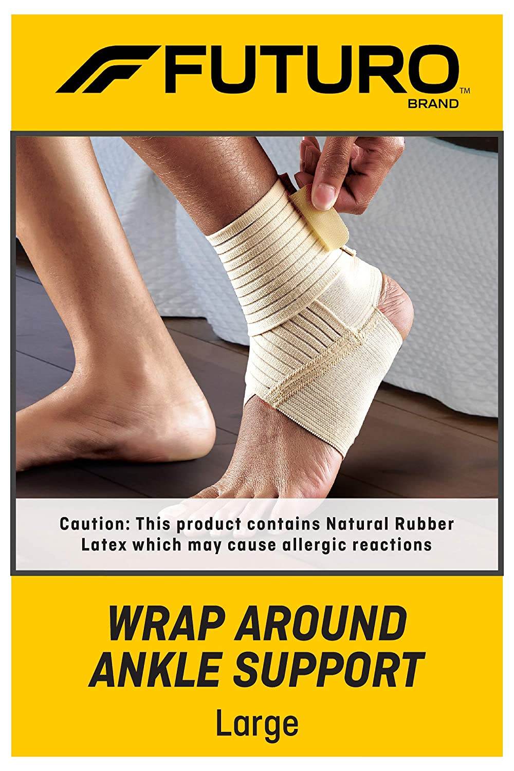 FUTURO Wrap Around Ankle, Moderate Support, Large, 1 ea - OTC Shoppe Express