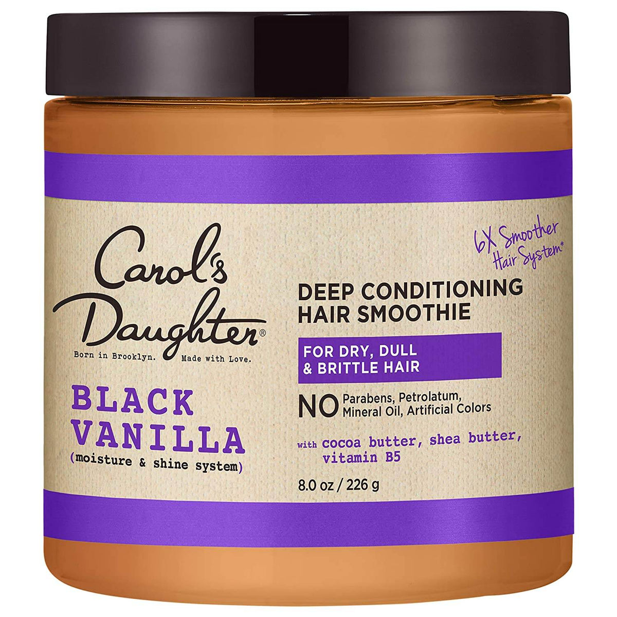 Carol's Daughter Black Vanilla Hair Mask Smoothie For Dry and Dull Hair, 8 oz - OTC Shoppe Express