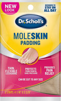 Dr. Scholl's Moleskin Padding Strips, Can Be Cut to Any Size, 3 ea - OTC Shoppe Express